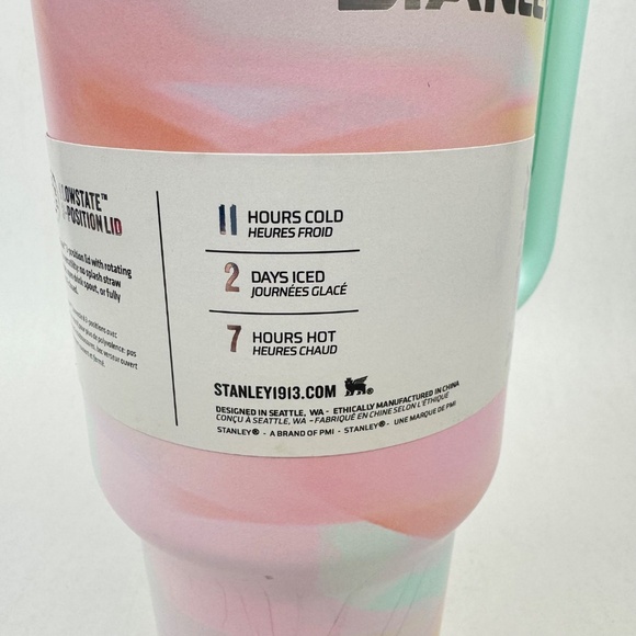 NEW Stanley Quencher H2.0 40oz Tumbler Pastel Warm Serene Brushstrokes - Picture 5 of 12